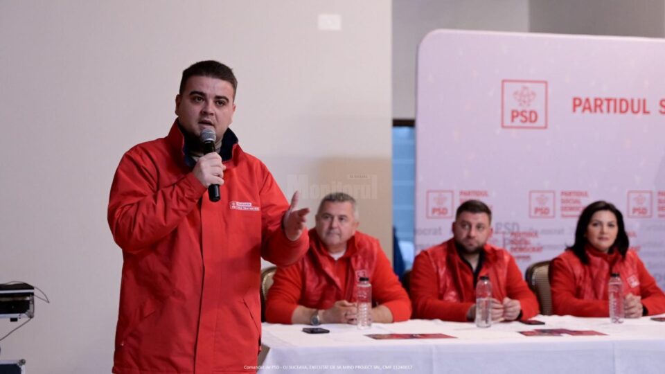 Președintele Consiliului Județean, Gheorghe Șoldan, în campanie la Siret