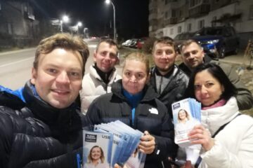 Candidatul USR Suceava pentru Senat, Daniel Popescu, s-a întâlnit cu cetățenii din zona de munte a județului