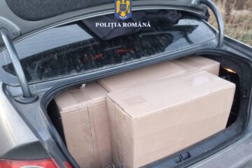 Mașina cu țigări de contrabandă