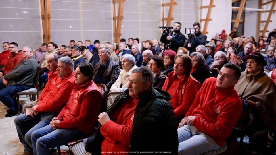 Președintele Consiliului Județean, Gheorghe Șoldan, în campanie la Siret