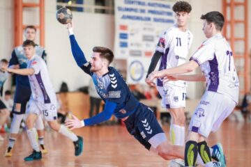 Internationalul Codrin Dascalu a fost cel mai bun marcator al universitarilor. Foto Cristian Plosceac - Bucovina Sport