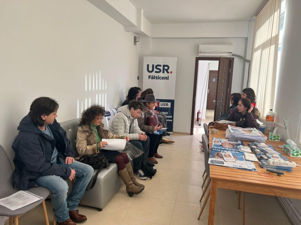USR Fătliceni a continuat campania pentru parlamentare și prezidențiale