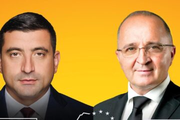 George Simion și Petrică Negrea