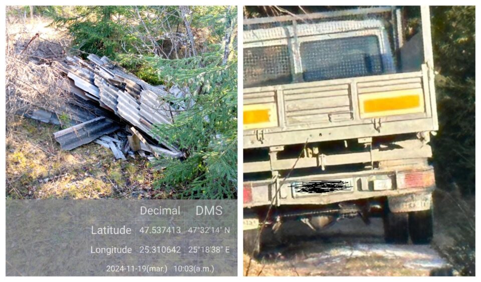 Un sucevean care a aruncat pe un teren bucăți de azbociment, amendat de comisarii de mediu Un sucevean care a aruncat pe un teren bucăți de azbociment, amendat de comisarii de mediu