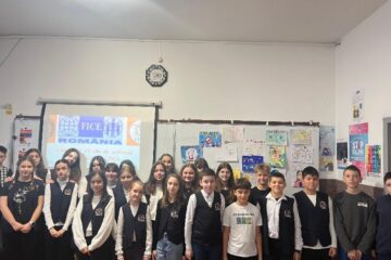 Elevi și profesori de la Școala Nr. 4 au spus ,,Stop violenței asupra copiilor!”