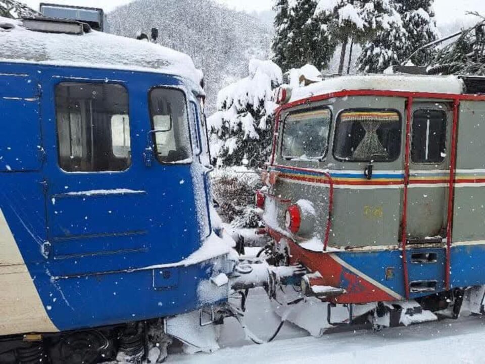 Trafic feroviar blocat între Suceava și Ardeal - Foto Ciprian Pralea