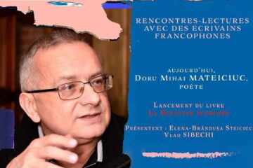 Poetul Doru Mihai Mateiciuc, invitat la o nouă acțiune culturală organizată de Alianța Franceză din Suceava
