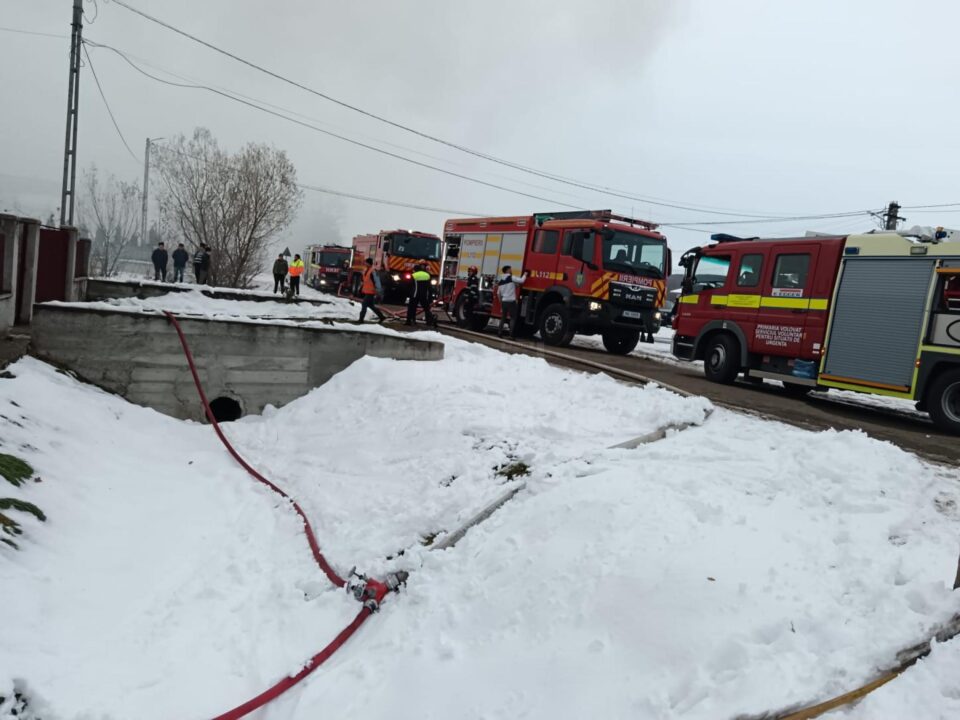 Echipaje mobilizate la Volovăț