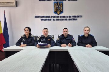 Centrul de Comunicare Județean Suceava, format din reprezentanții instituțiilor MAI