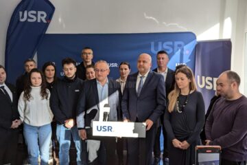 Liderii USR Suceava fac un apel către alegători să o voteze pe Elena Lasconi în turul al doilea al prezidențialelor
