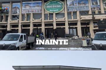 Casa de Cultură înainte și după