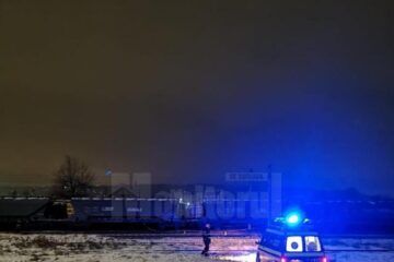 Imagini de la tragedia din 2022, din apropiere de Gara Burdujeni