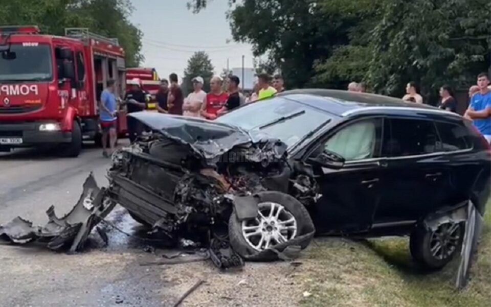 Accidentul care a dus la arestarea vicoveanului baut si fara permis