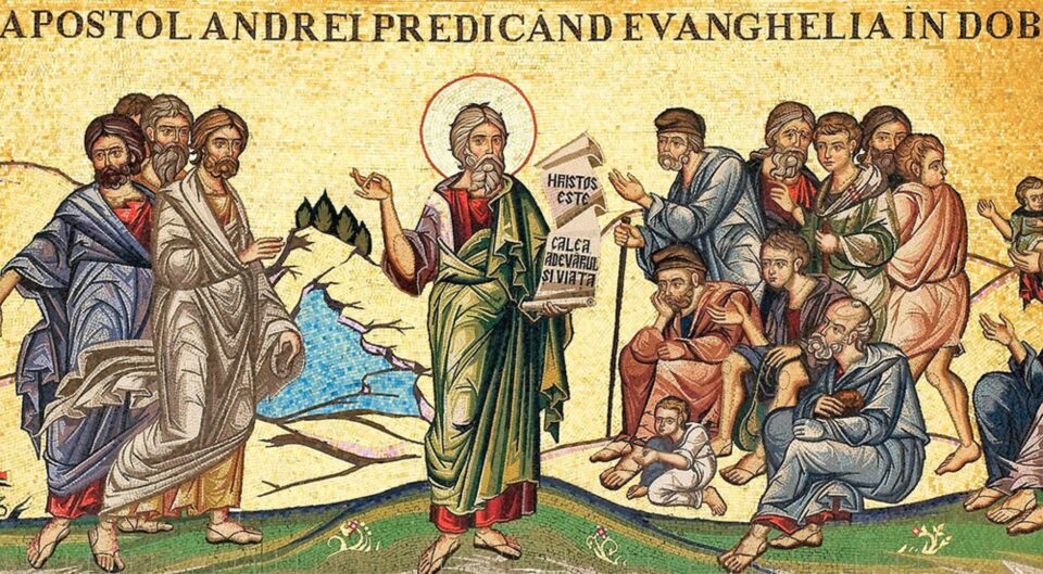 Sfântul Apostol Andrei – botezătorul neamului românesc în lumina evanghelică Sfântul Apostol Andrei – botezătorul neamului românesc în lumina evanghelică