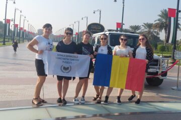 Experiență memorabilă pentru cinci eleve din Pleșești, în Dubai