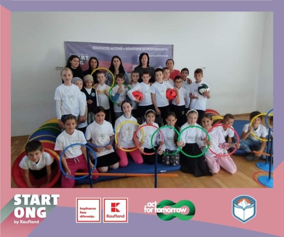 „Educație activă – sănătate și performanță” – activități sportive pentru copiii din Mereni, Suceava
