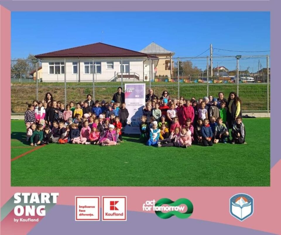 „Educație activă – sănătate și performanță” – activități sportive pentru copiii din Mereni, Suceava