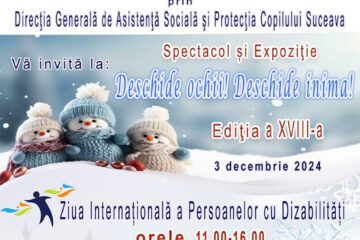 „Deschide ochii, deschide inima!”, spectacol și expoziție, la Iulius Mall Suceava