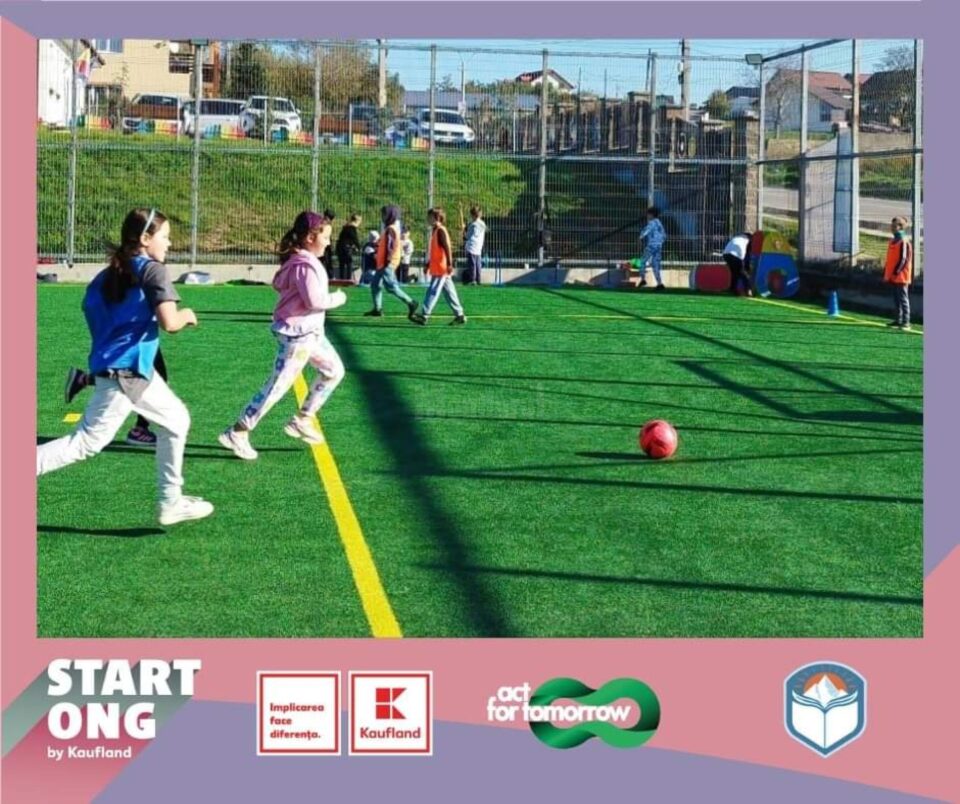 „Educație activă – sănătate și performanță” – activități sportive pentru copiii din Mereni, Suceava