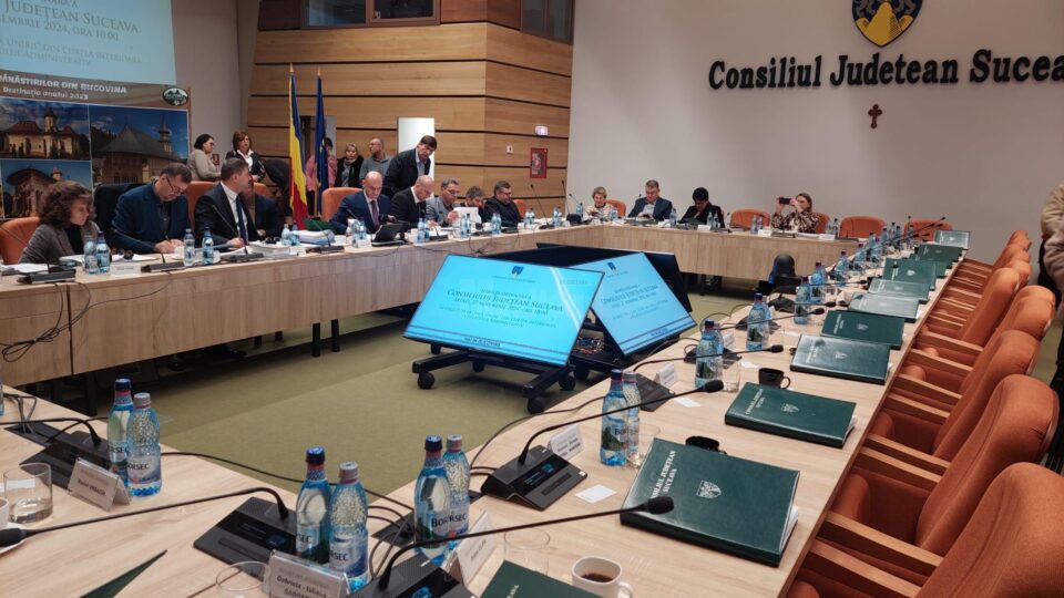 PNL și AUR au boicotat, miercuri, ședința Consiliului Județean Suceava