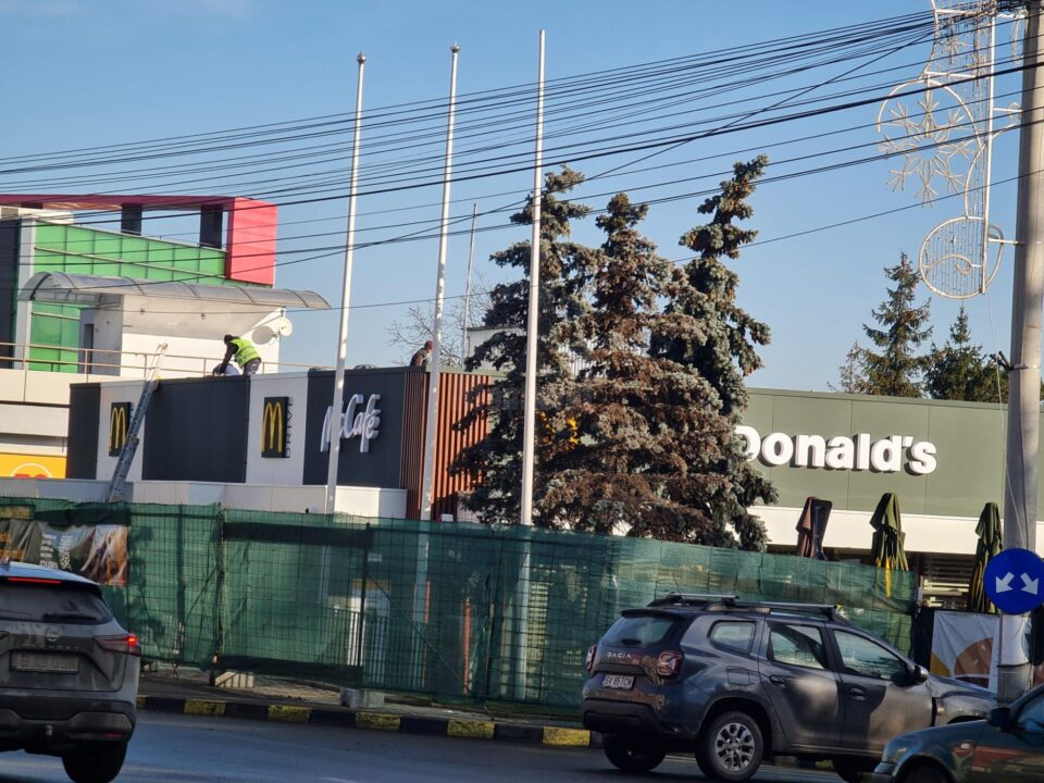 Restaurantul McDonalds din centrul Sucevei se redeschide vineri, 29 noiembrie, dupa lucrările de modernizare 1