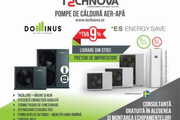 Economisește bani cu pompele de căldură aer-apă: alegere eficientă pentru încălzire și răcire!