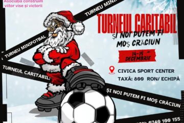 Afișul turneului caritabil organizat la Suceava