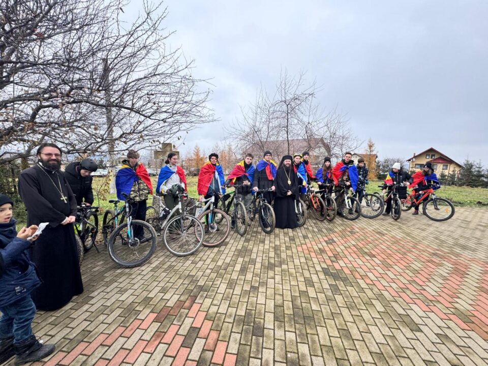 Promenadă pe biciclete