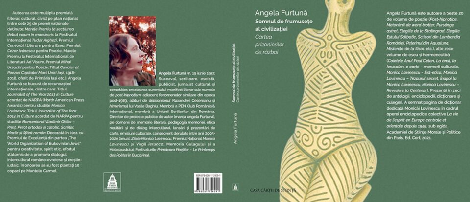 „Somnul de frumusețe al civilizației - Cartea prizonierilor de război”, un nou volum semnat de scriitoarea Angela Furtună