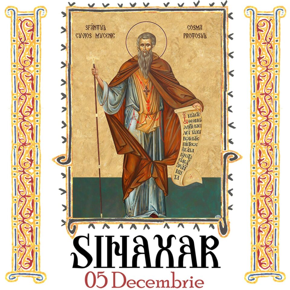 Sinaxar 05 decembrie 2024