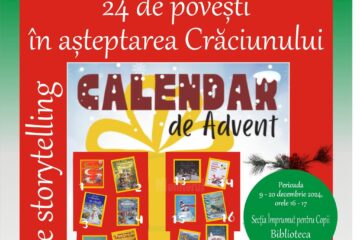 Ateliere de storytelling pentru copii cu vârste între 4-10 ani, la Biblioteca Bucovina