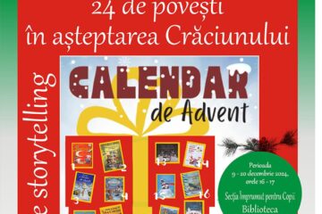 Ateliere de storytelling pentru copii cu vârste între 4-10 ani, la Biblioteca Bucovina