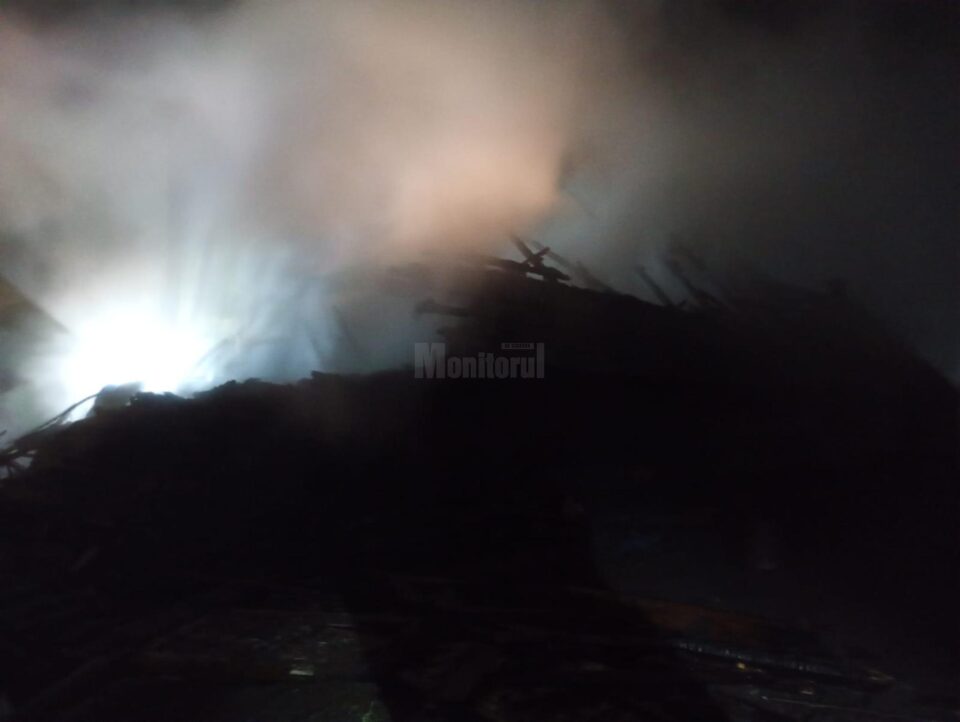 Incendiu la Iaslovăț