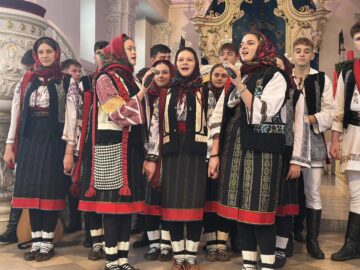 Grupul vocal-tradițional „Ai lui Ștefan, noi oșteni” a concertat în Germania
