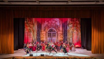 Un virtuoz al viorii, Bogdan Costache, și-a arătat măiestria și ca dirijor, pe scena suceveană, în „Regal vienez”