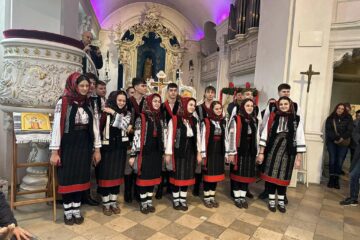 Grupul vocal-tradițional „Ai lui Ștefan, noi oșteni” a concertat în Germania