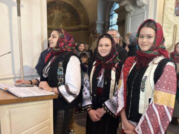Grupul vocal-tradițional „Ai lui Ștefan, noi oșteni” a concertat în Germania