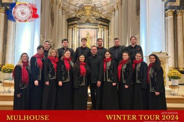 Corala „Ciprian Porumbescu” a încheiat cu succes turneul de iarnă din Elveția și Franța