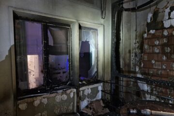 Incendiu în curtea Colegiului „Petru Rareș”