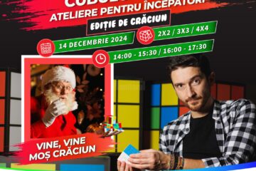 Ediție specială de Crăciun a atelierelor de rezolvare a cubului Rubik