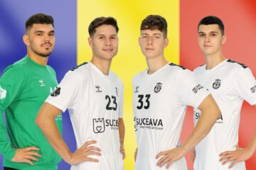 Cei patru universitari convocați la lotul național de tineret