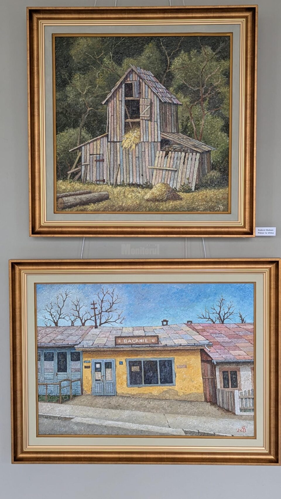 35 de artiști plastici au expus luni, 16 decembrie 2024, la Galeria de Artă „Ion Irimescu”