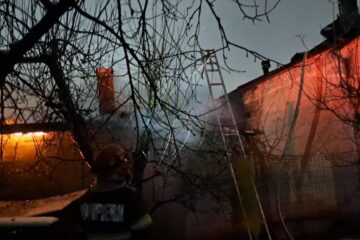 Incendiu în cartierul Ițcani