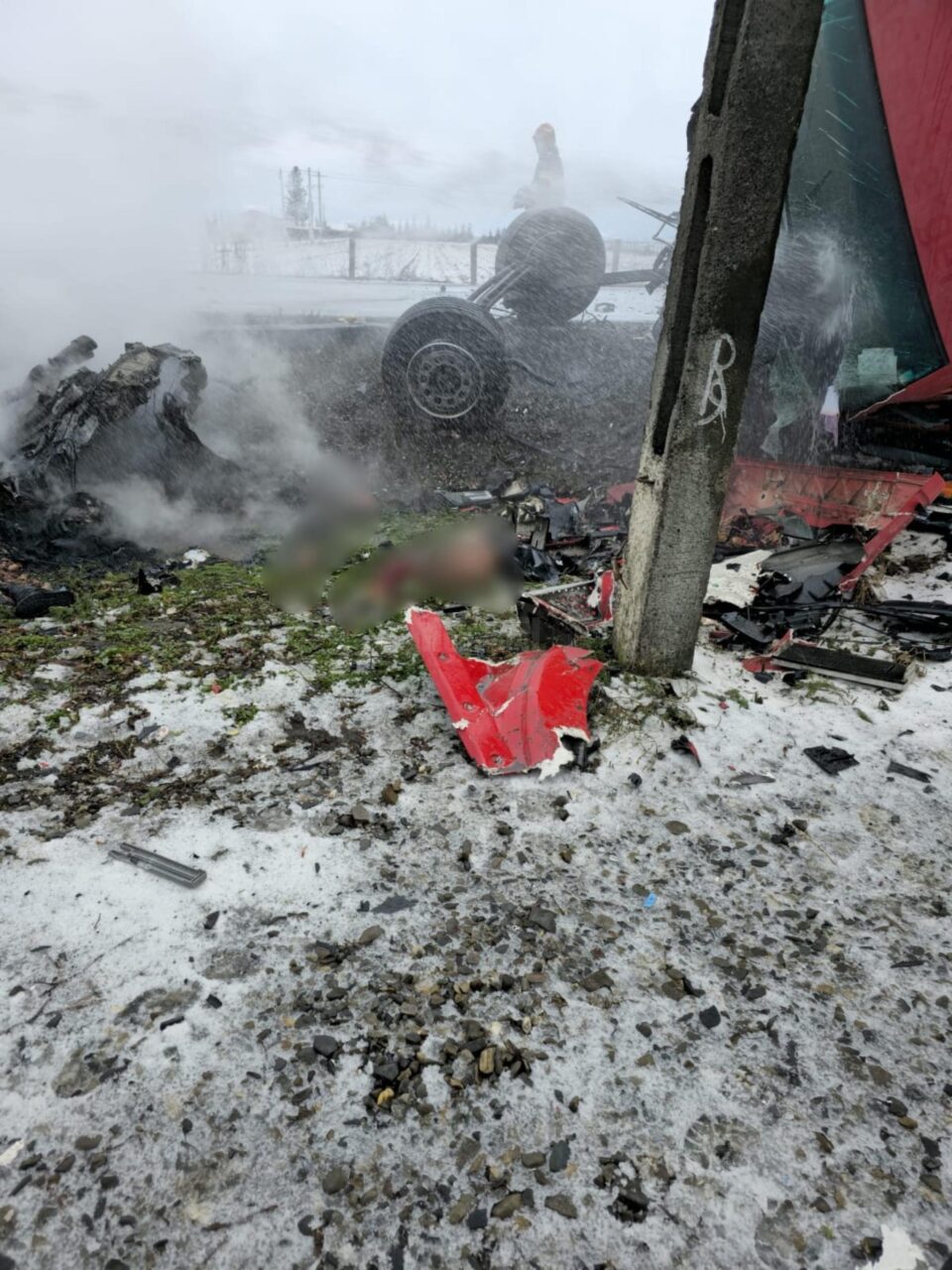 Accident groaznic pe E 85, în a doua zi de Crăciun