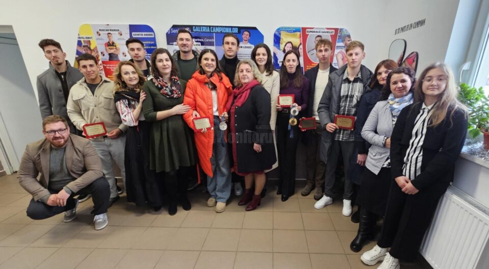 Foști elevi, azi campioni la diferite discipline sportive, s-au reunit la Școala Gimnazială „Prof. Nicolae Ignat” Doroteia