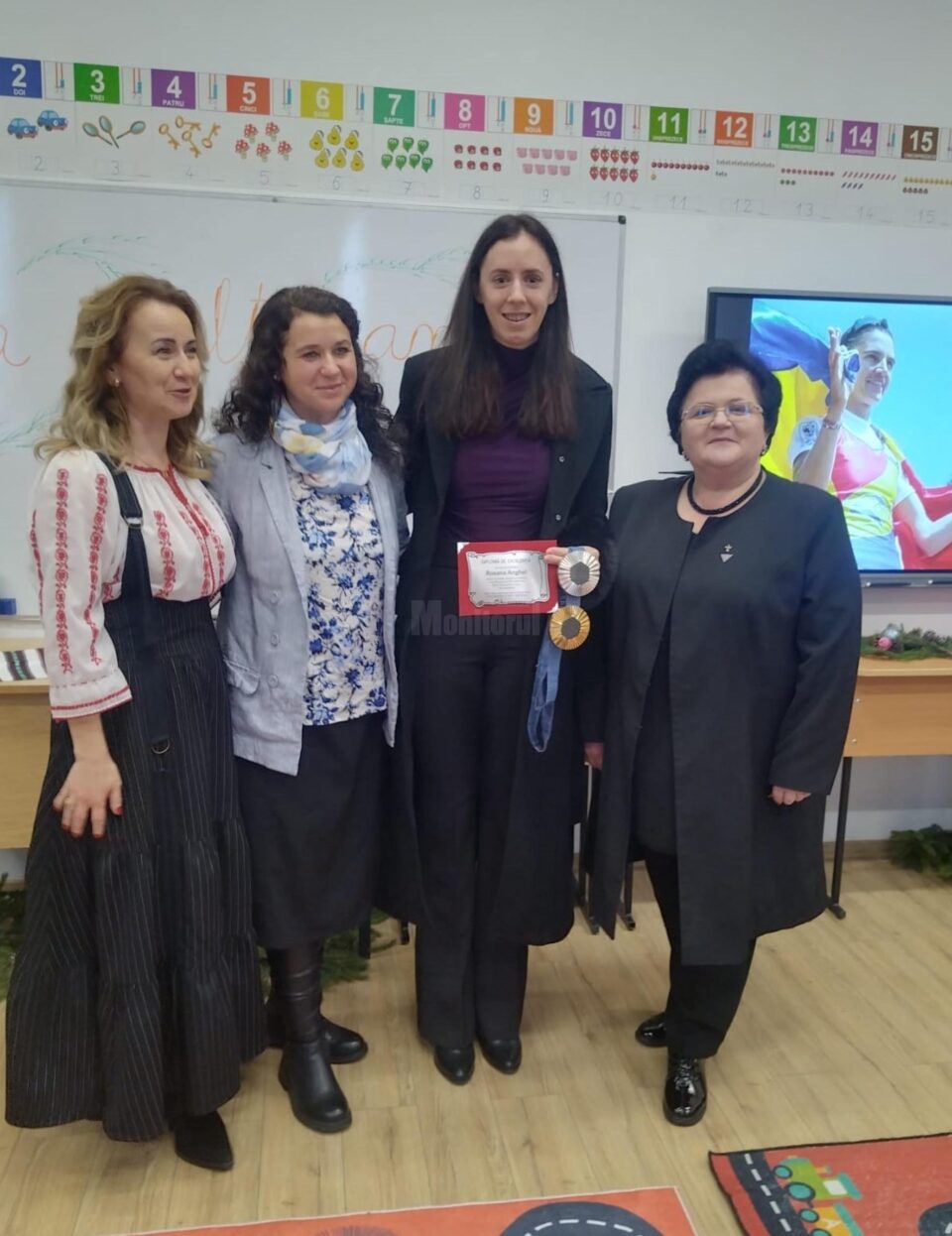 Foști elevi, azi campioni la diferite discipline sportive, s-au reunit la Școala Gimnazială „Prof. Nicolae Ignat” Doroteia