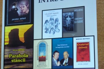 „Mircea Motrici între oglinzi”. Prefață semnată de istoricul literar Nicolae Cârlan