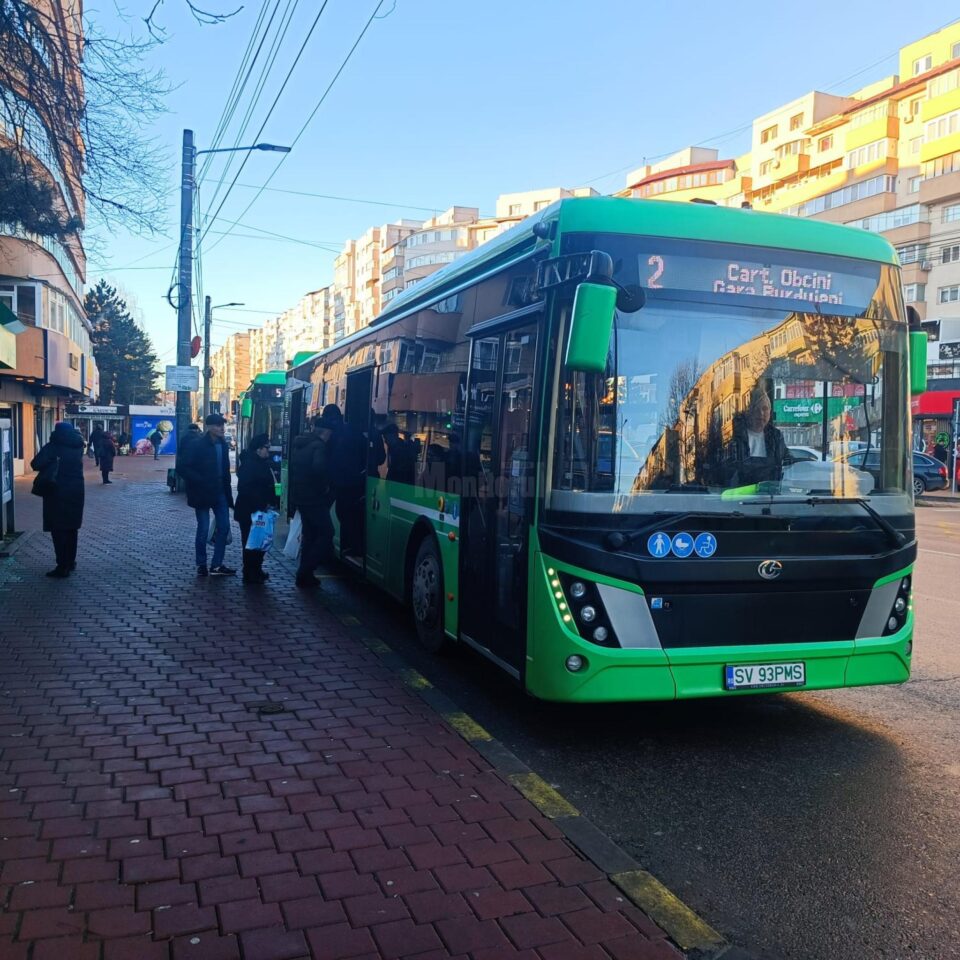 Ultima „Vinere verde” în transportul public din Suceava. Din februarie se renunță la programul de călătorii gratuite Ultima „Vinere verde” în transportul public din Suceava. Din februarie se renunță la programul de călătorii gratuite