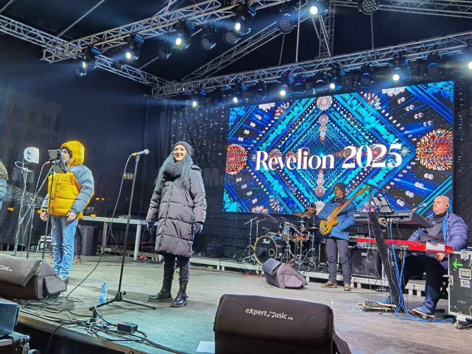 Trupa Taxi, un concert înghețat la Revelionul Sucevei 2