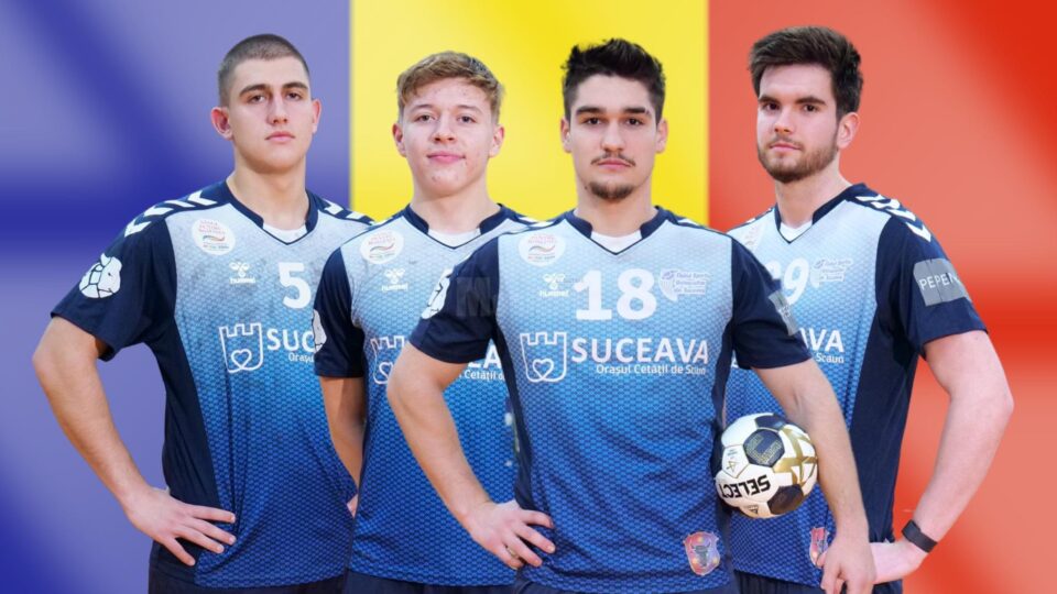 Șerban, Ostafe, Ilucă și Dascălu vor reprezenta handbalul sucevean la lotul de juniori